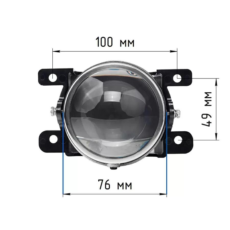 ПТФ (Противотуманные фары) Aozoom Fog Projector Led 3" ALPF-03 — изображение 3