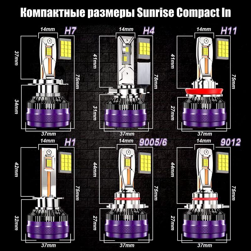 <font color="red">АКЦИЯ! </font>Светодиодные лампы в головной свет Sunrise Compact IN — изображение 4